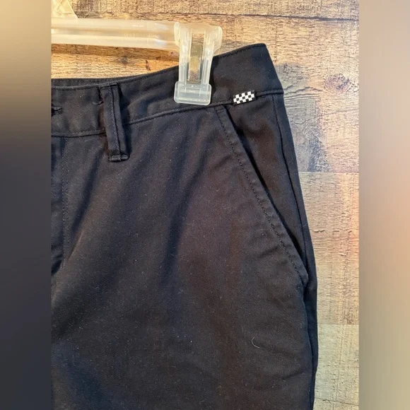 Vans Slim Fit Black Chino Pants - Picture 3 of 6